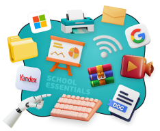 Цифровая база для школьника - КИБЕРшкола программирования для детей, компьютерные курсы для школьников, начинающих и подростков - KIBERone г. Кисловодск