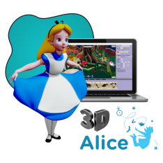 Alice 3d - КИБЕРшкола программирования для детей, компьютерные курсы для школьников, начинающих и подростков - KIBERone г. Кисловодск