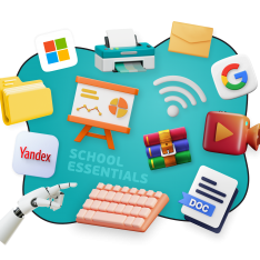 Цифровая база для школьника - КИБЕРшкола программирования для детей, компьютерные курсы для школьников, начинающих и подростков - KIBERone г. Кисловодск