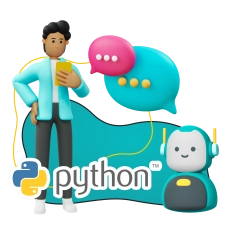 Умный чат-бот на Python на Telegram - КИБЕРшкола программирования для детей, компьютерные курсы для школьников, начинающих и подростков - KIBERone г. Кисловодск