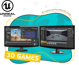 Unreal Engine 4. Игровой движок - Школа программирования для детей, компьютерные курсы для школьников, начинающих и подростков - KIBERone г. Кисловодск